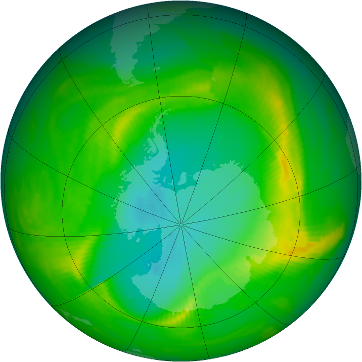 Ozone Map 1979-11-10